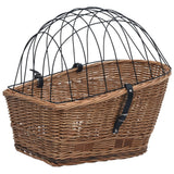 Vidaxl -Fahrradkorb für Gepäckregal 55x31x36 cm Natural Willows