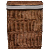 Vidaxl Laundry Basket Willows Brown