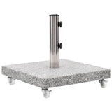 Vidaxl Parasol foot square 30 kg granite gray