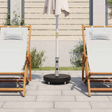Vidaxl Parasol Fuß um 30 kg Granit schwarz