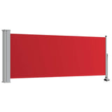 Vidaxl Garden Bildschirm ausziehbar 100x300 cm rot