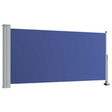 Vidaxx ausziehbarer Gartenschirm 120x300 cm blau