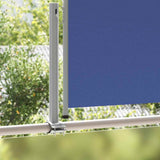 Vidaxx ausziehbarer Gartenschirm 120x300 cm blau