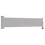 Vidaxl Garden Bildschirm ausziehbar 60x300 cm Grau