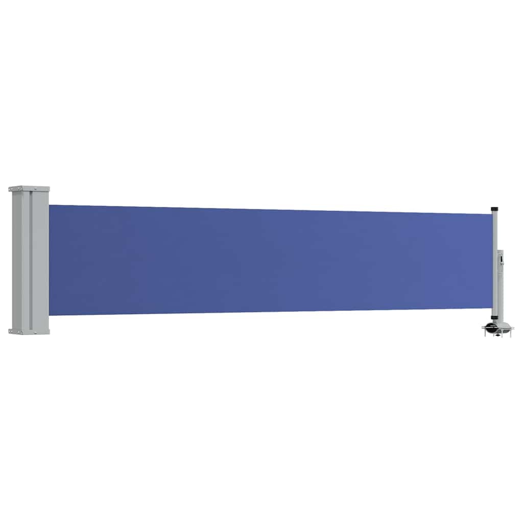 Vidaxl Garden Bildschirm Ausziehbar 60x300 cm blau