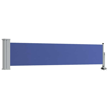 Vidaxl Garden Bildschirm Ausziehbar 60x300 cm blau