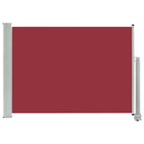 Vidaxl Garden Screen utvidbar 80x300 cm rød