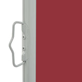 Schermo del giardino Vidaxl estendibile 80x300 cm rosso