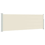 Vidaxl Garden Bildschirm Ausziehbar 100x300 cm Creme