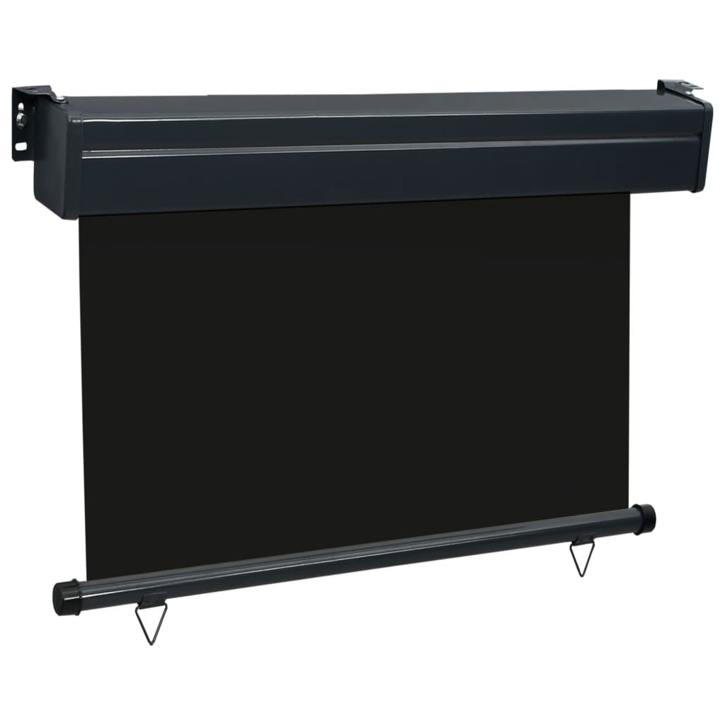 Vidaxl Balcony screen 85x250 cm Black