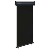 Vidaxl Balcony Schermata 105x250 cm nero