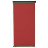 Vidaxl balkonscherm 125x250 cm rood