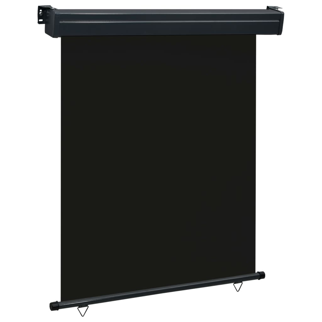 Vidaxl Balcony screen 145x250 cm Black