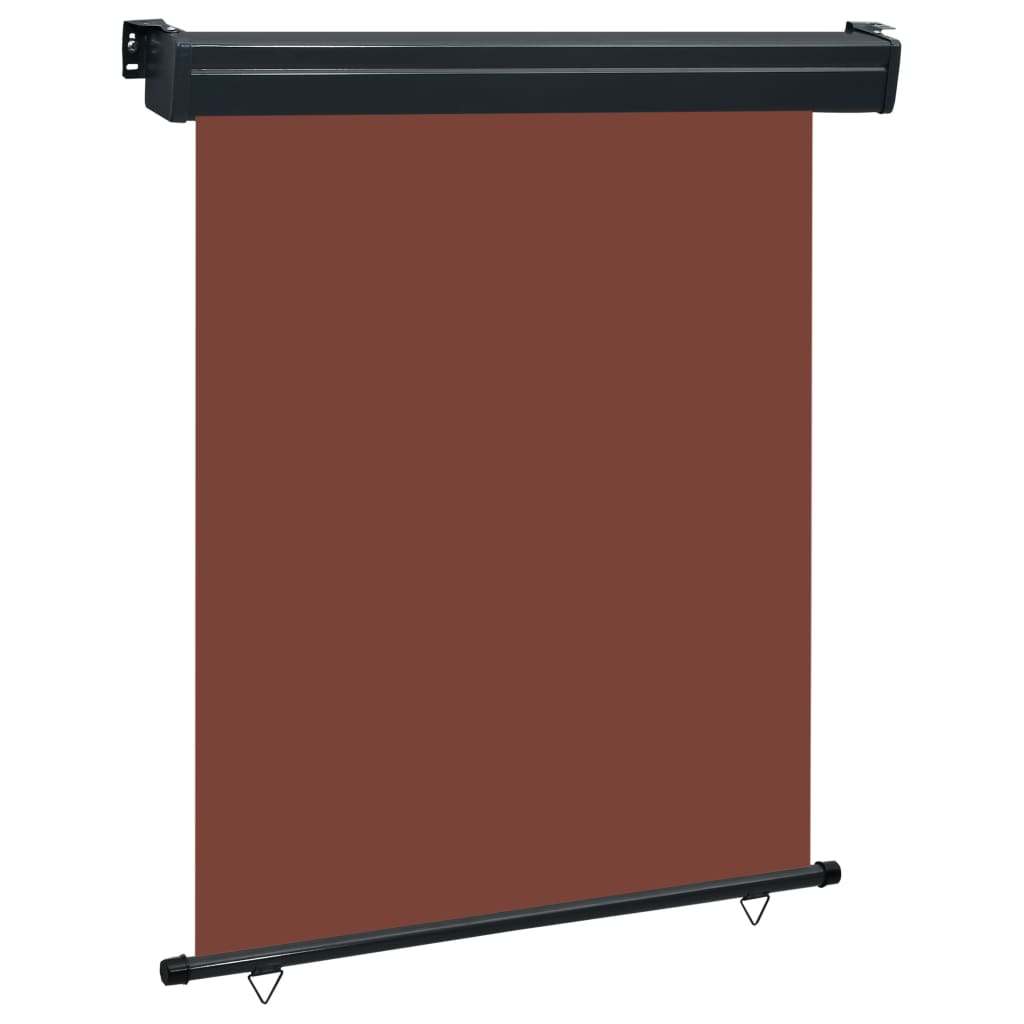 Vidaxl Balcony screen 145x250 cm brown