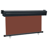 Vidaxl Balcony screen 145x250 cm brown