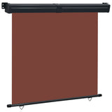 Vidaxl Balcony screen 175x250 cm brown