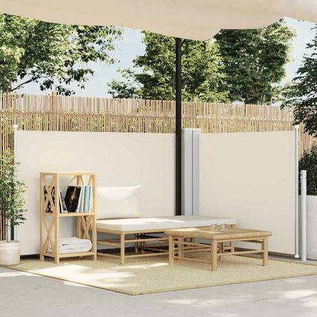VIDAXL -Windschutzscheibe 100x600 cm Creme
