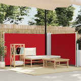 VIDAXL -Windschutzscheibe auszuziehen 100x600 cm rot