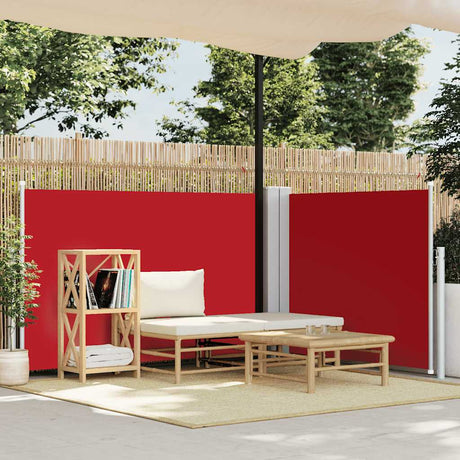 VIDAXL -Windschutzscheibe auszuziehen 100x600 cm rot
