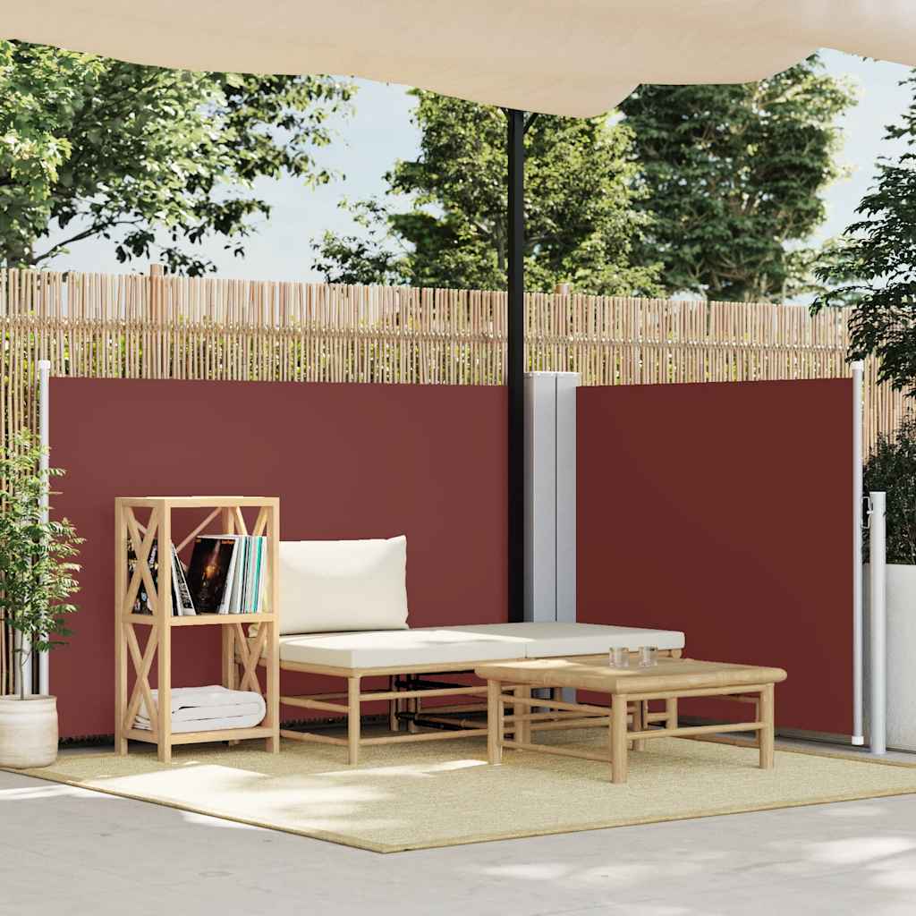 Vidaxl Windschutzscheibe ausziehbar 120 x 600 cm Braun