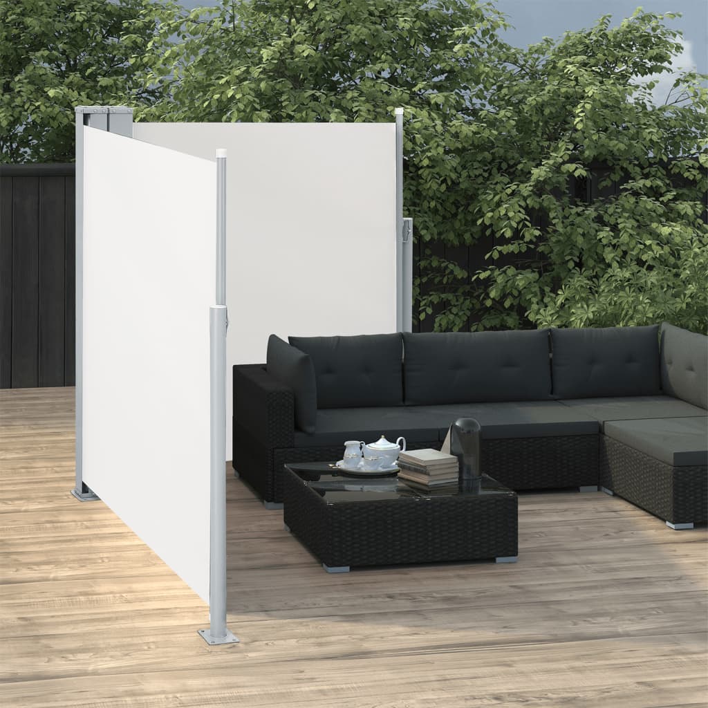 Vidaxl forrude udvides 140x600 cm creme