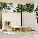 VIDAXL -Windschutzscheibe 140 x 600 cm Creme