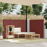 Vidaxl Windschutzscheibe ausziehbar 120x1000 cm Braun