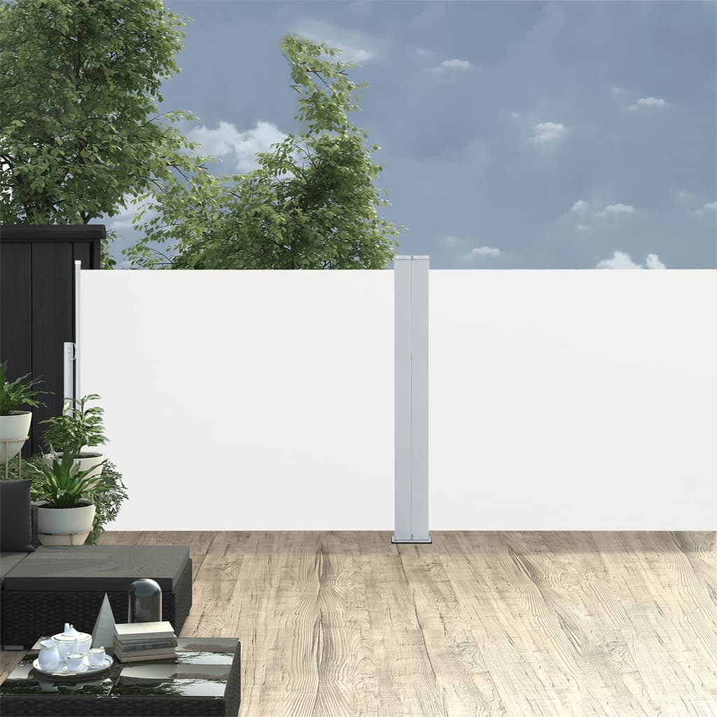 VIDAXL Parature estendibile 140x1000 cm Crema