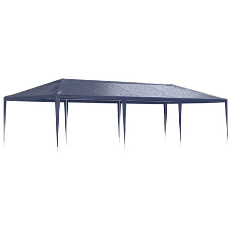 Vidaxl partytent 4x9 m blauw