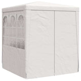Vidaxl -Partyzelt mit Seitenwänden Professional 90 g m² 2,5 x 2,5 m Weiß