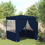Vidaxl -Partyzelt mit Seitenwänden Professional 90 g m² 2,5 x 2,5 m blau