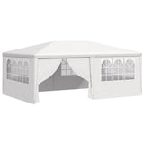 Vidaxl -Partyzelt mit Seitenwänden Professional 90 g m² 4x6 m Weiß