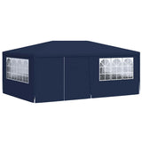 Vidaxl -Partyzelt mit Seitenwänden Professional 90 g m² 4x6 m blau