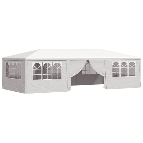 Vidaxl -Partyzelt mit Seitenwänden Professional 90 g m² 4x9 m Weiß