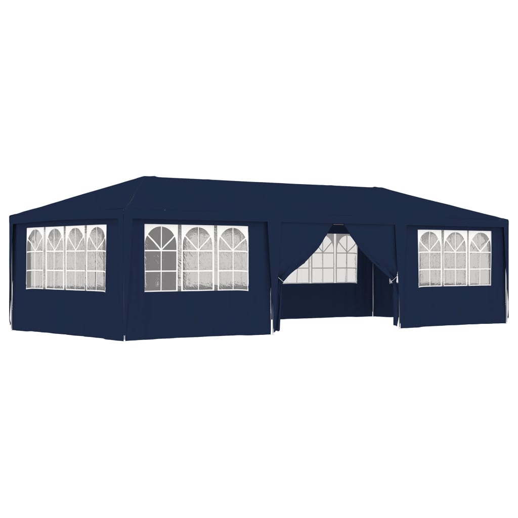 Vidaxl Party tent with side walls Professional 90 g m² 4x9 m blue