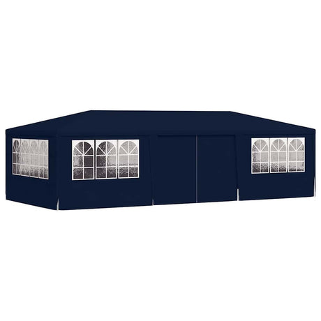 Vidaxl -Partyzelt mit Seitenwänden Professional 90 g m² 4x9 m blau