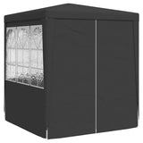 Vidaxl -Partyzelt mit Walls Professional 90 g m² 2,5 x 2,5 m Anthrazit