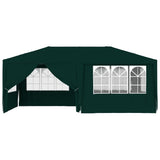 Vidaxl Party tent with side walls Professional 90 g m² 4x6 m green