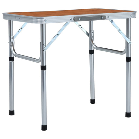Vidaxl campingtafel inklapbaar 60x45 cm aluminium