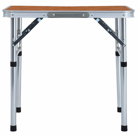 Vidaxl campingtafel inklapbaar 60x45 cm aluminium