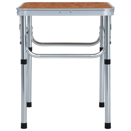Vidaxl campingtafel inklapbaar 60x45 cm aluminium