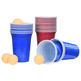 Vidaxl Bier -pong -borde indstillet 0,5 L plast