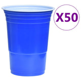 Vidaxl Bier -pong -borde indstillet 0,5 L plast