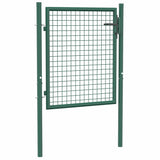 Vidaxl Port 100x75 cm en acier vert