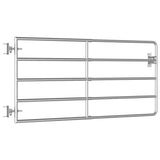 VIDAXL-Anschluss mit 5 Stäbchen (95-170) x90 cm Stahl Silber gefärbt
