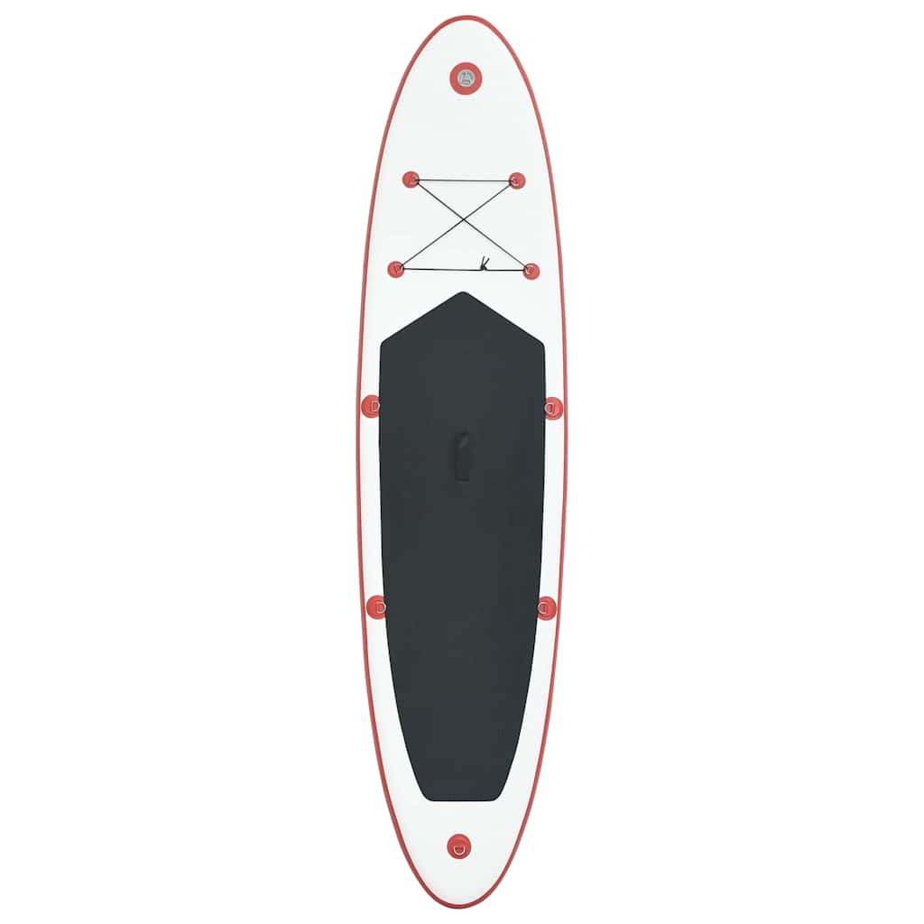 Vidaxl Stand Up paddleboard set Inflatable red and white