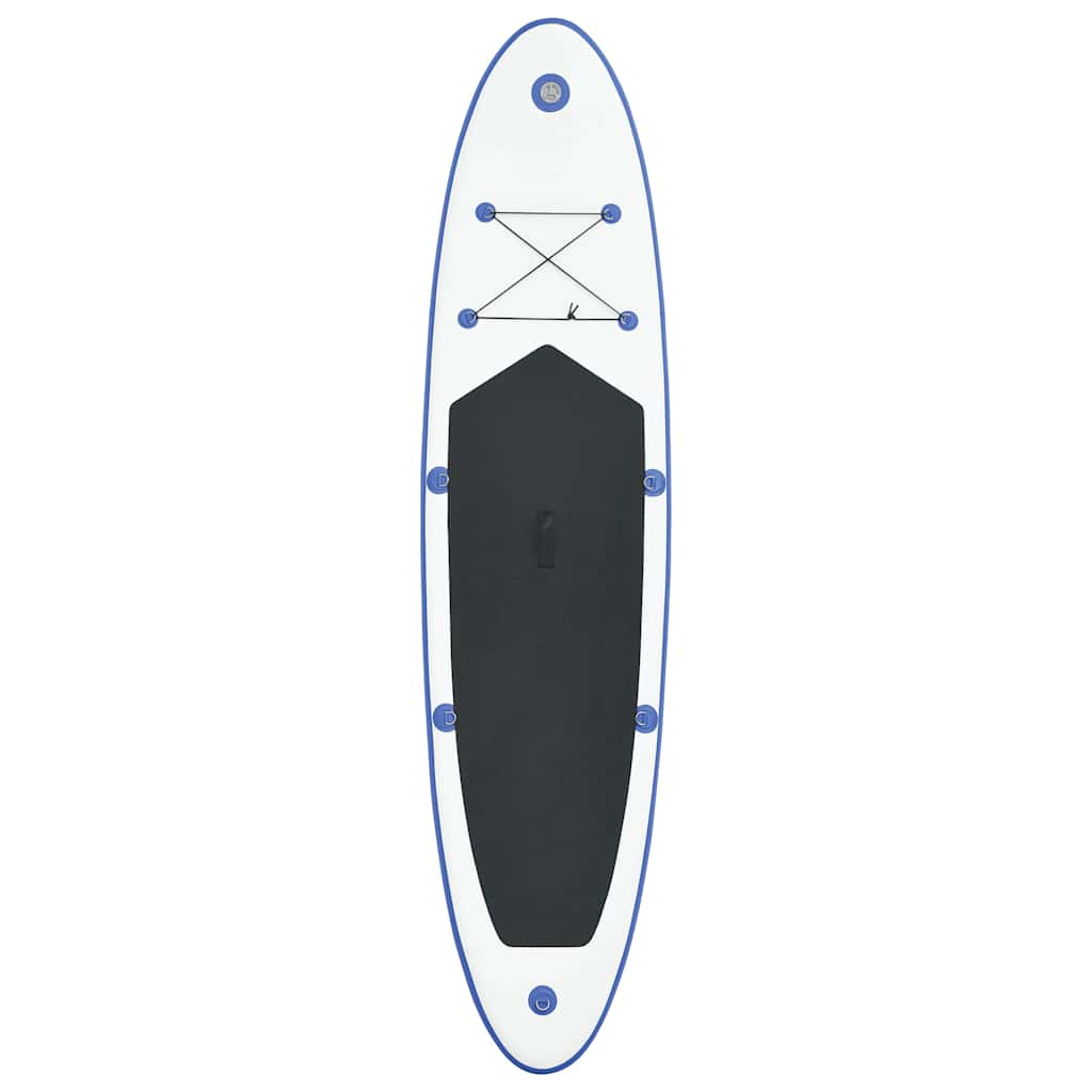 Vidaxl Stand Up Paddleboard Set oppblåsbart blå og hvit