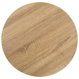 Vidaxl bistrotafel 50 cm mdf lichtbruin