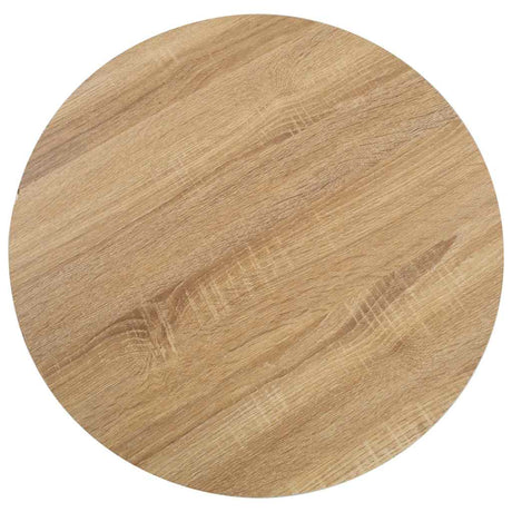 Vidaxl bistrotafel 50 cm mdf lichtbruin