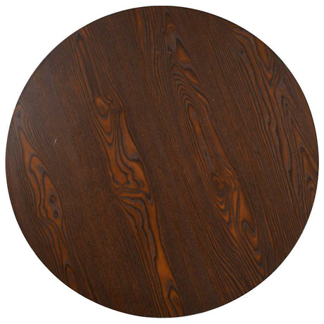 Vidaxl bistrotafel 80 cm mdf donkerbruin